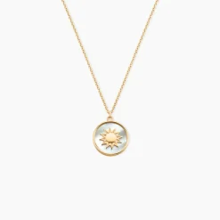 Clearance Histoire d'Or Collier Sunlight Or Jaune Nacre