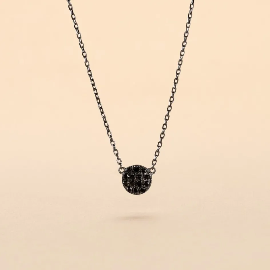 Sale Histoire d'Or Collier Teani Or Blanc Diamant or blanc diamant noir