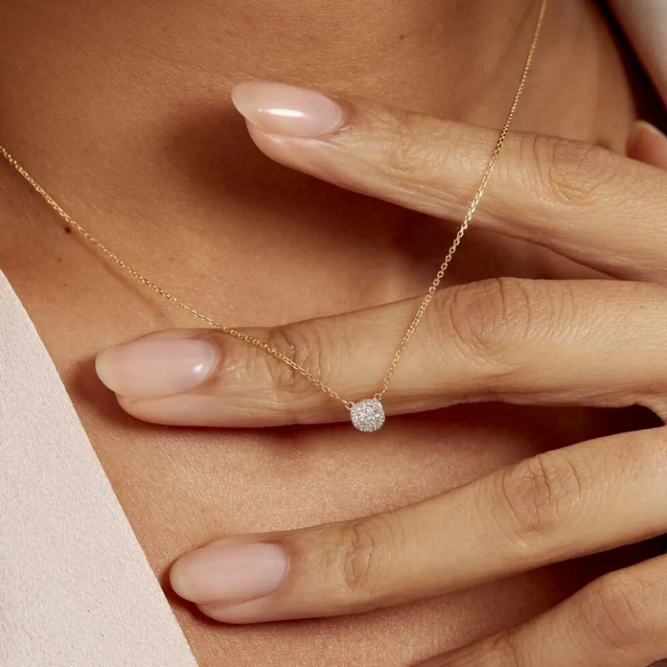 New Histoire d'Or Collier Teani or jaune diamant