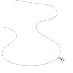 Histoire d'Or Collier Teresa Or Blanc Topaze Et Diamant* Colliers|Colliers