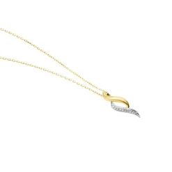 Outlet Histoire d'Or Collier Tylane or jaune diamant