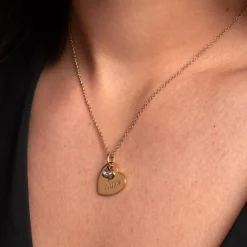 Outlet Histoire d'Or Collier Ulisses Plaqué Or Jaune Oxyde De Zirconium