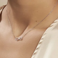 Best Histoire d'Or Collier Veda Argent Blanc Oxyde De Zirconium