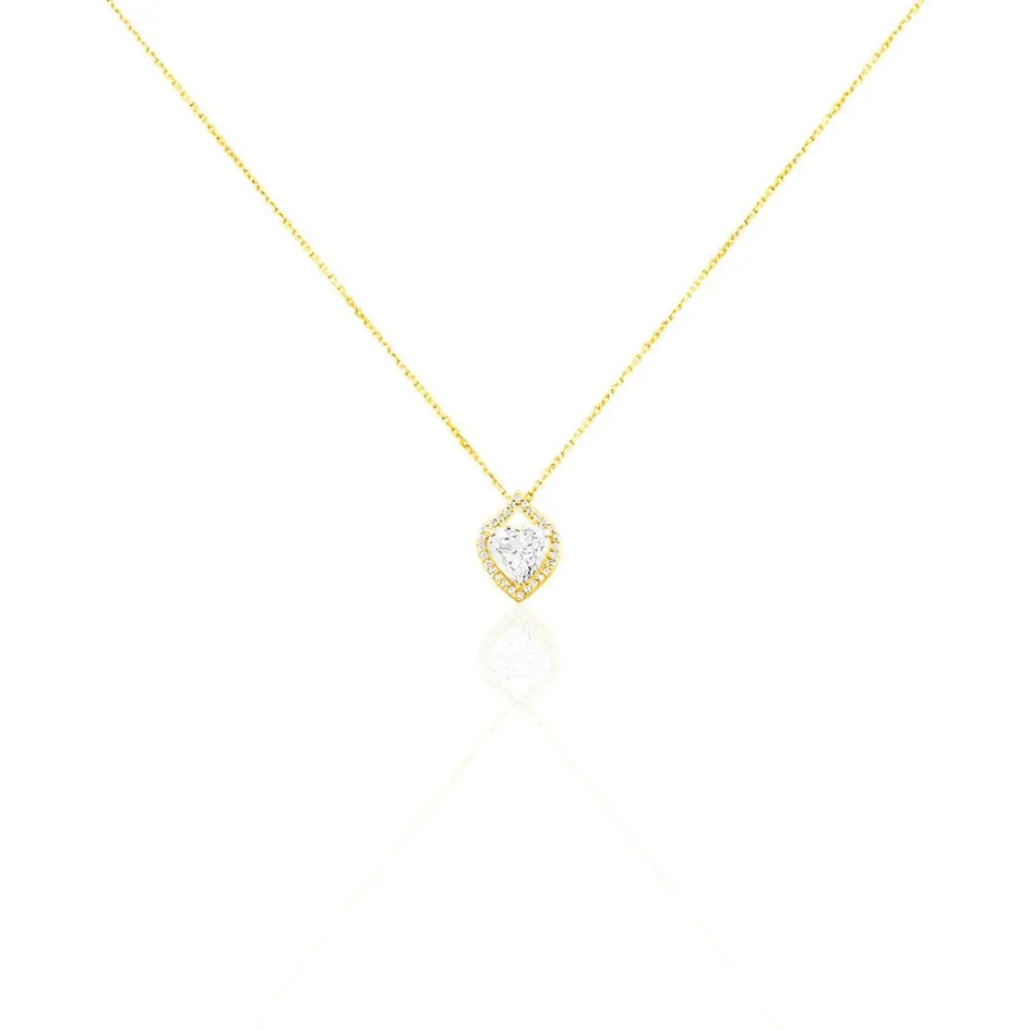 Best Histoire d'Or Collier Verounia Or Jaune Oxyde De Zirconium