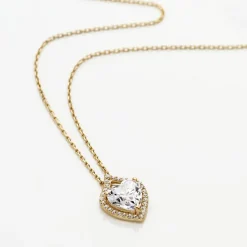 Best Histoire d'Or Collier Verounia Or Jaune Oxyde De Zirconium