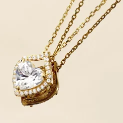 Best Histoire d'Or Collier Verounia Or Jaune Oxyde De Zirconium