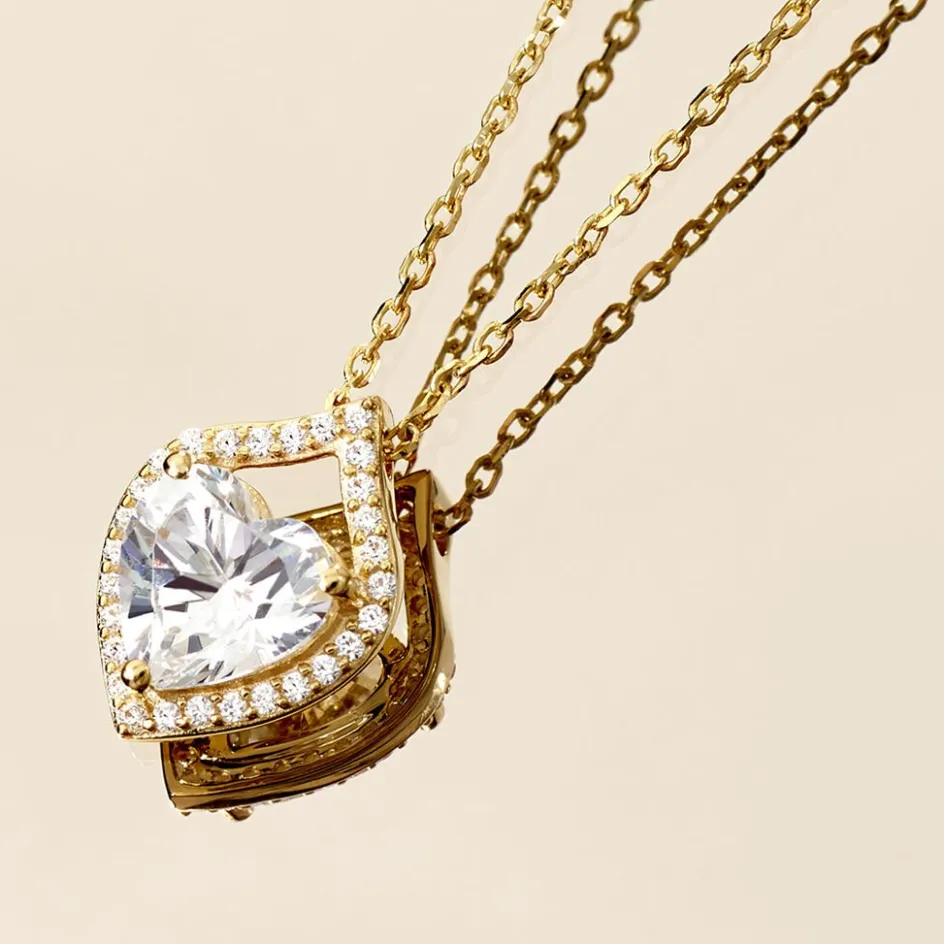 Best Histoire d'Or Collier Verounia Or Jaune Oxyde De Zirconium