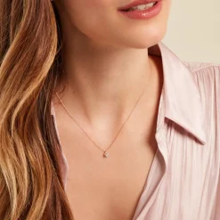 Discount Histoire d'Or Collier Vrille Accompagnee or jaune diamant