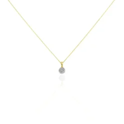 Best Histoire d'Or Collier Véronick Or Jaune Diamant