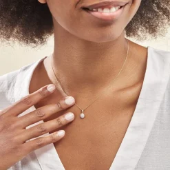 Best Histoire d'Or Collier Véronick Or Jaune Diamant