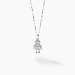 Sale Histoire d'Or Collier Wallie Argent Blanc Oxyde De Zirconium