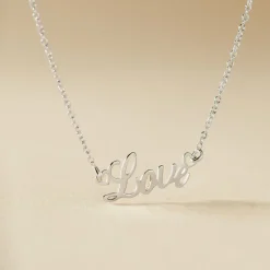 Best Histoire d'Or Collier Yuki Argent Blanc