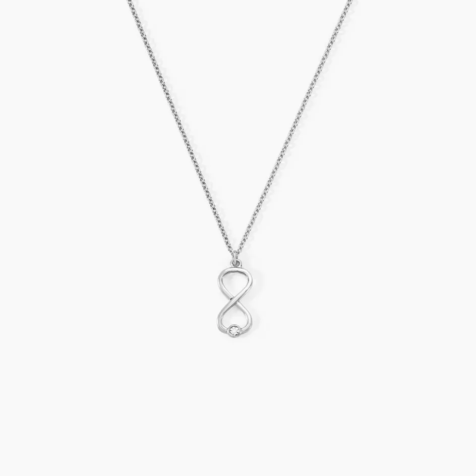 Best Histoire d'Or Collier Zayra Argent Blanc Oxyde De Zirconium