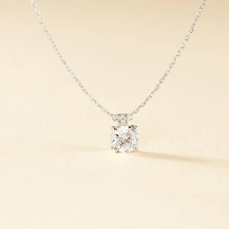 Histoire d'Or Collier Zilda De Zirconium or blanc oxyde