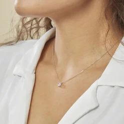 Histoire d'Or Collier Zilda De Zirconium or blanc oxyde