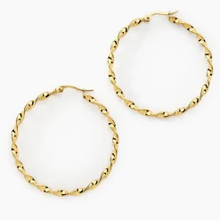 Clearance Histoire d'Or Creoles Acier Dore Antonello acier doré