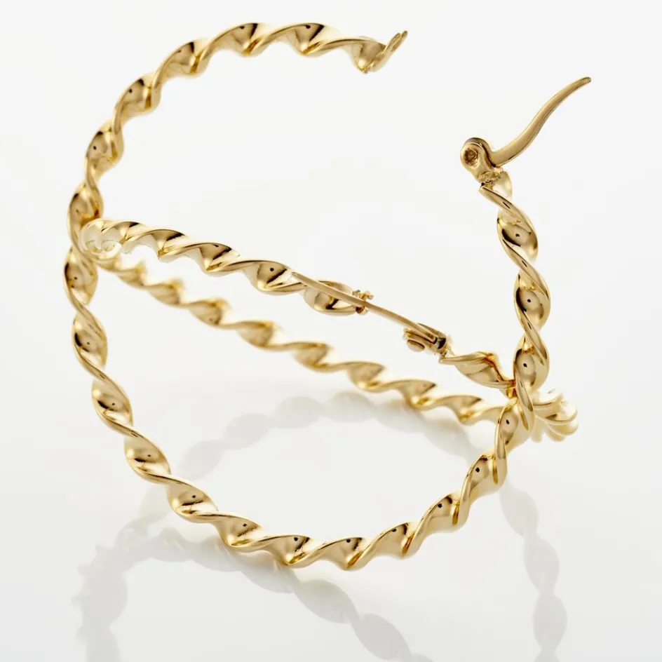 Clearance Histoire d'Or Creoles Acier Dore Antonello acier doré