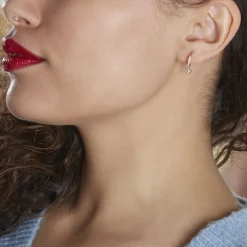 Histoire d'Or Creoles Dili Plaqué Or Oxydes De Zirconium* Boucles D'Oreilles|Boucles D'Oreilles Fantaisie