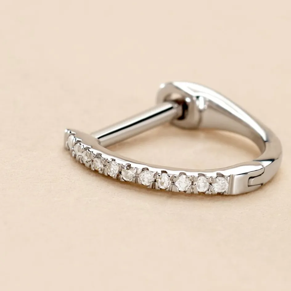 Histoire d'Or Créole Unitaire Aryanna* Boucles D'Oreilles|Piercings D'Oreilles