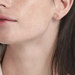 Sale Histoire d'Or Créoles Aika Argent Blanc