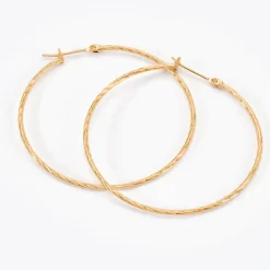 Sale Histoire d'Or Créoles Anusha Plaqué Or Jaune