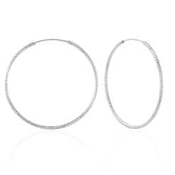 Clearance Histoire d'Or Créoles Argent Blanc Agathe