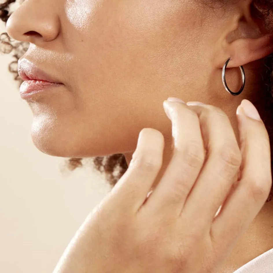 Best Histoire d'Or Créoles Olympia argent blanc