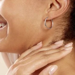 Best Histoire d'Or Créoles Olympia argent blanc