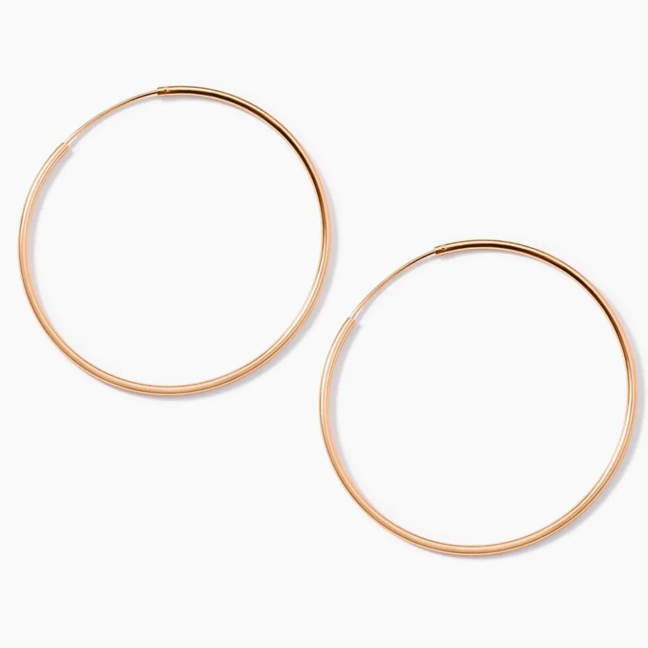 Histoire d'Or Créoles Argent Rose Olympia argent blanc