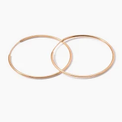 Histoire d'Or Créoles Argent Rose Olympia argent blanc