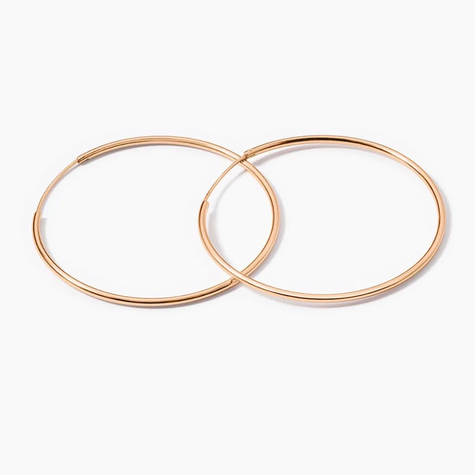 Histoire d'Or Créoles Argent Rose Olympia argent blanc