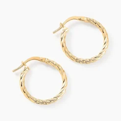 Online Histoire d'Or Créoles Bartimee Or Jaune