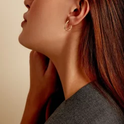 Outlet Histoire d'Or Créoles Carlyle Or Jaune