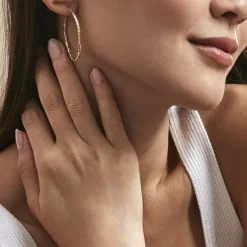 Histoire d'Or Créoles Cayla* Boucles D'Oreilles|Boucles D'Oreilles Créoles