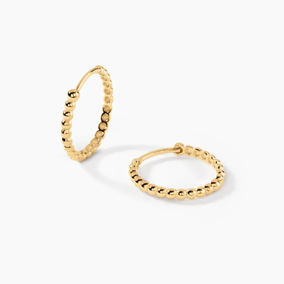 Best Histoire d'Or Créoles Flick Or Jaune