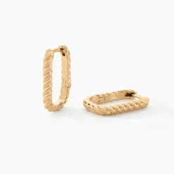 Online Histoire d'Or Créoles Hari plaqué or jaune