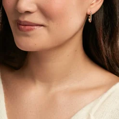 Online Histoire d'Or Créoles Hari plaqué or jaune