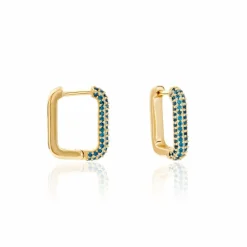 Online Histoire d'Or Créoles Ileen Plaqué Or Jaune Autres Pierres