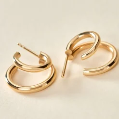 Sale Histoire d'Or Créoles Kalyan Or Jaune