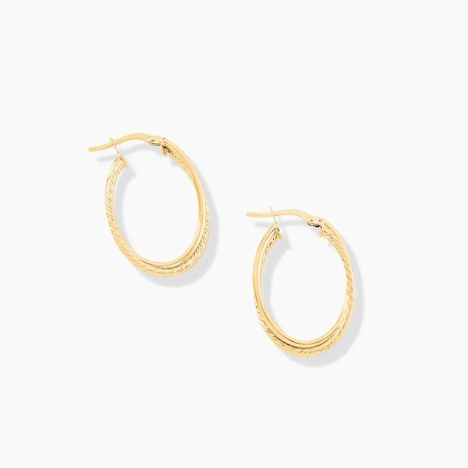 Outlet Histoire d'Or Créoles Maelia Or Jaune