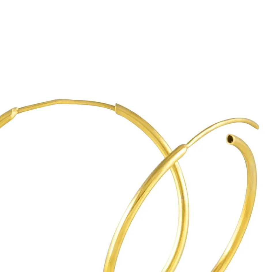 Sale Histoire d'Or Créoles Muses Or Jaune