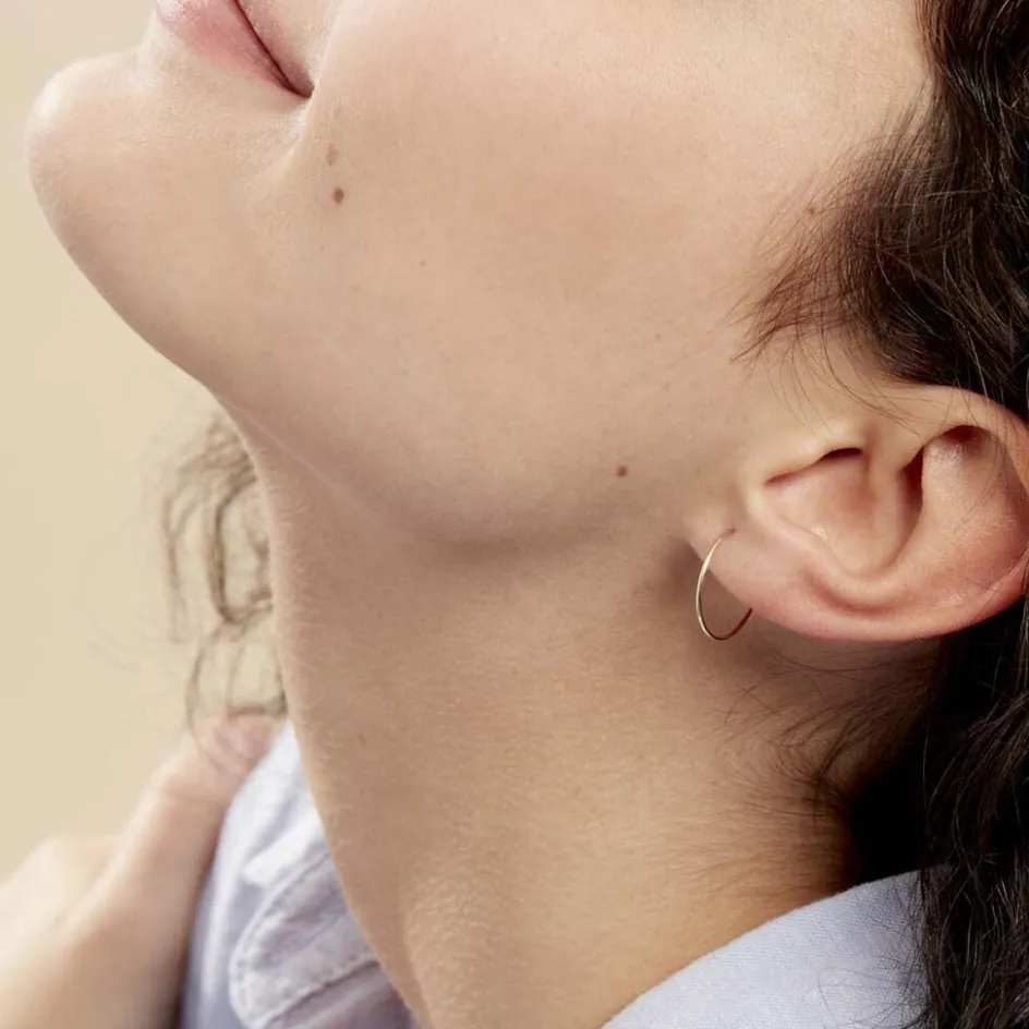 Sale Histoire d'Or Créoles Muses Or Jaune