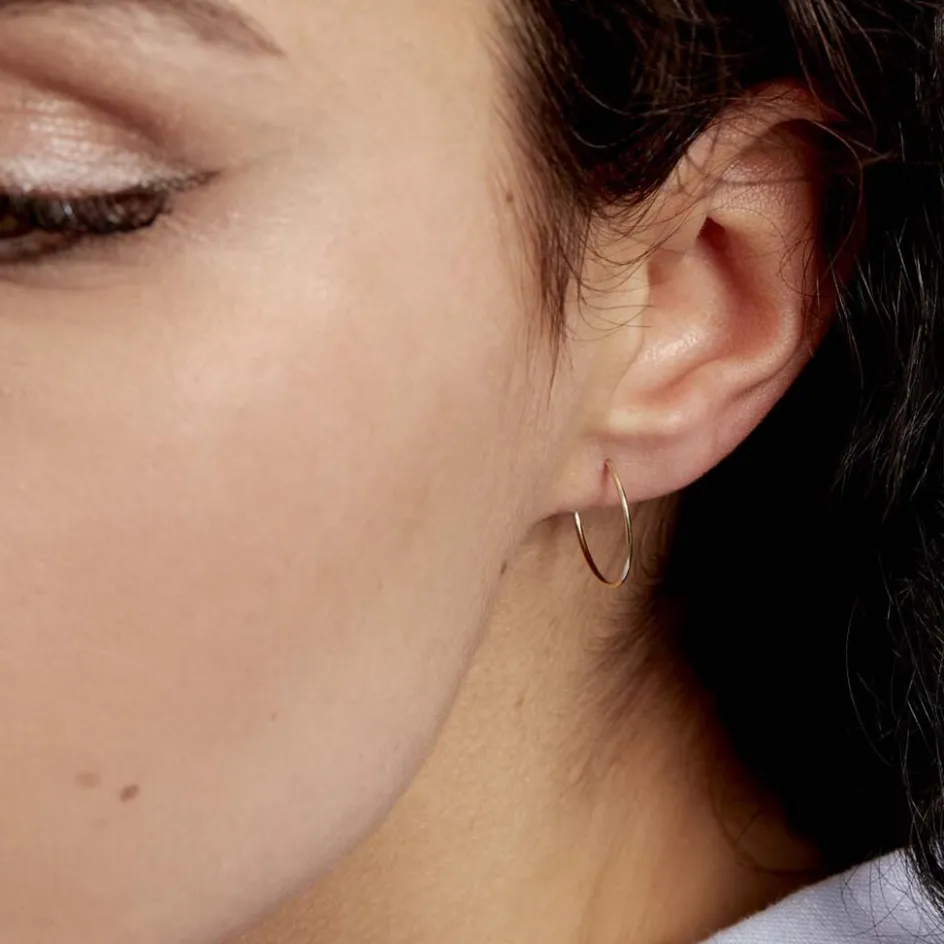 Sale Histoire d'Or Créoles Muses Or Jaune