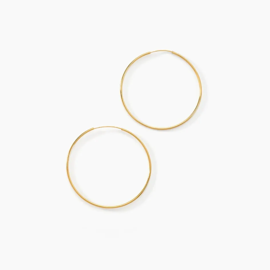 Sale Histoire d'Or Créoles Muses Or Jaune