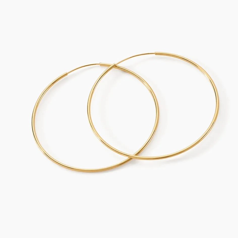 Sale Histoire d'Or Créoles Muses Or Jaune