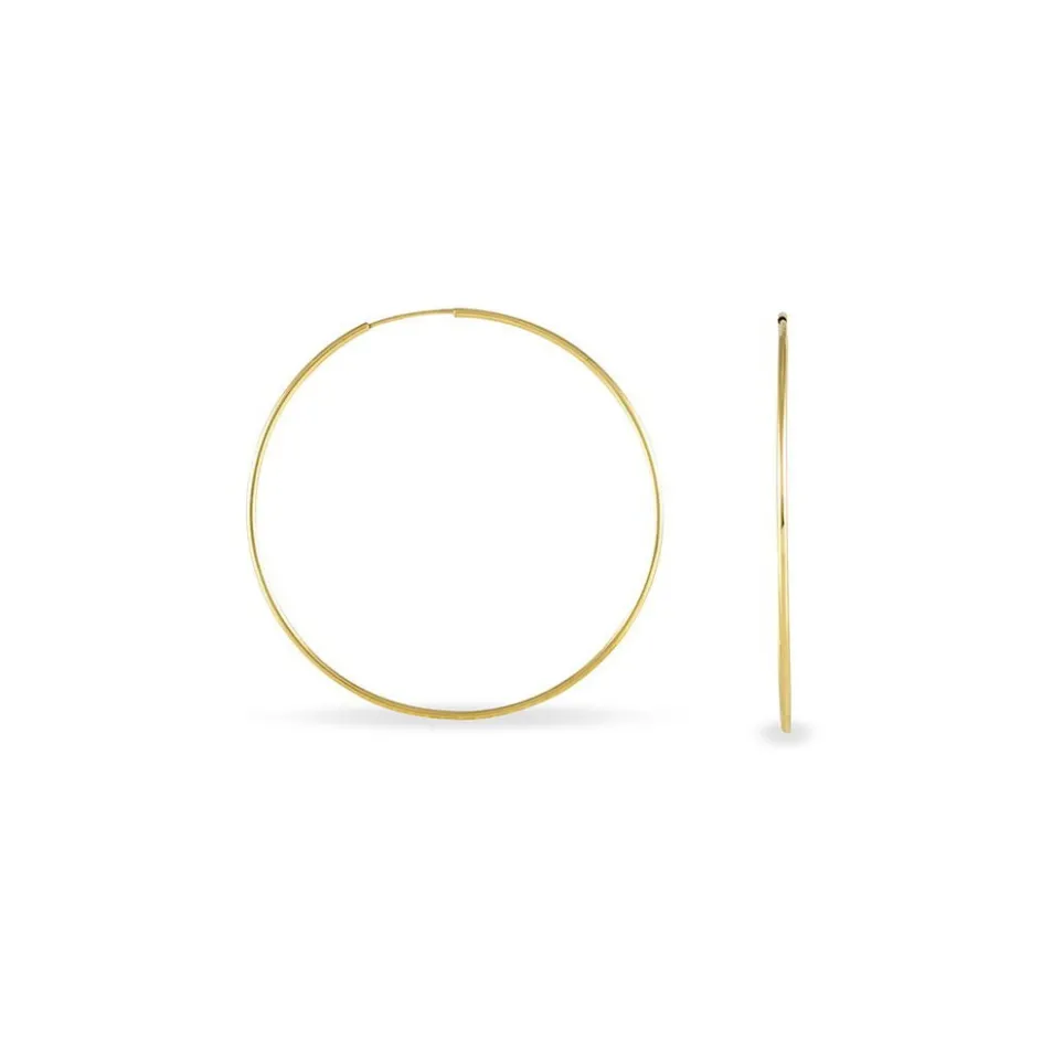 Sale Histoire d'Or Créoles Muses Or Jaune