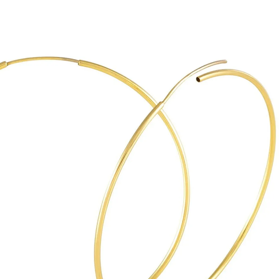 Sale Histoire d'Or Créoles Muses Or Jaune