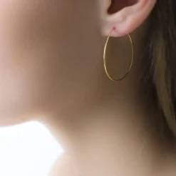 Sale Histoire d'Or Créoles Muses Or Jaune