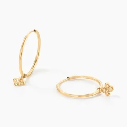 Online Histoire d'Or Créoles Pendilla Or Jaune