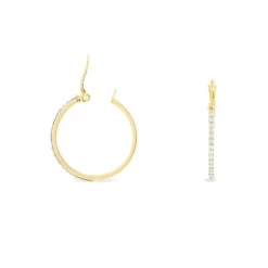 Best Histoire d'Or Créoles Sandrine Or Jaune Strass or jaune strass blanc